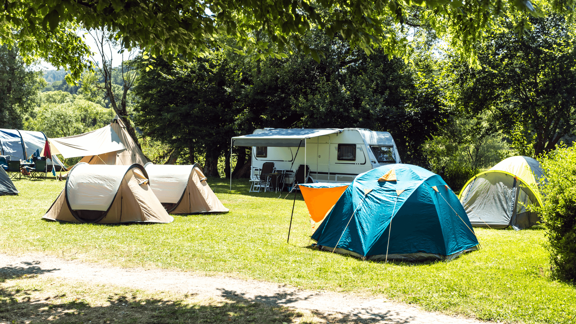 Camping O Moinho tent pitches